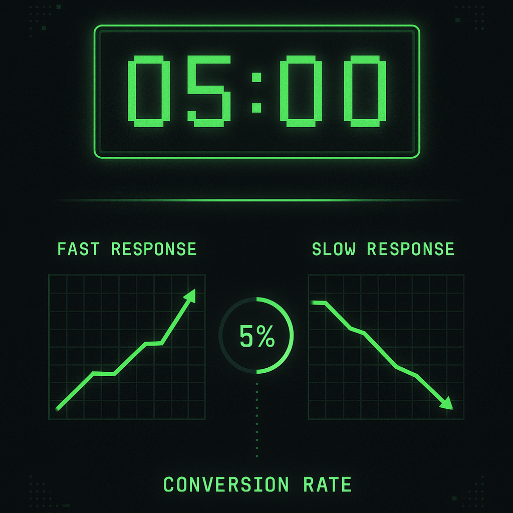 The 5-Minute Rule: Why Speed Closes Deals